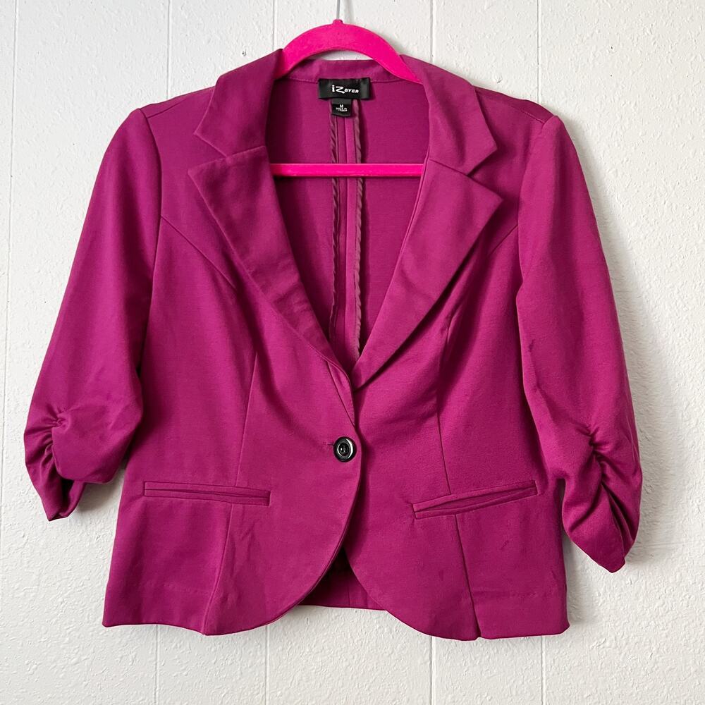 Iz Byer Blazer Jacket Womens Medium Y2K Office Siren Corpcore Career Workwear